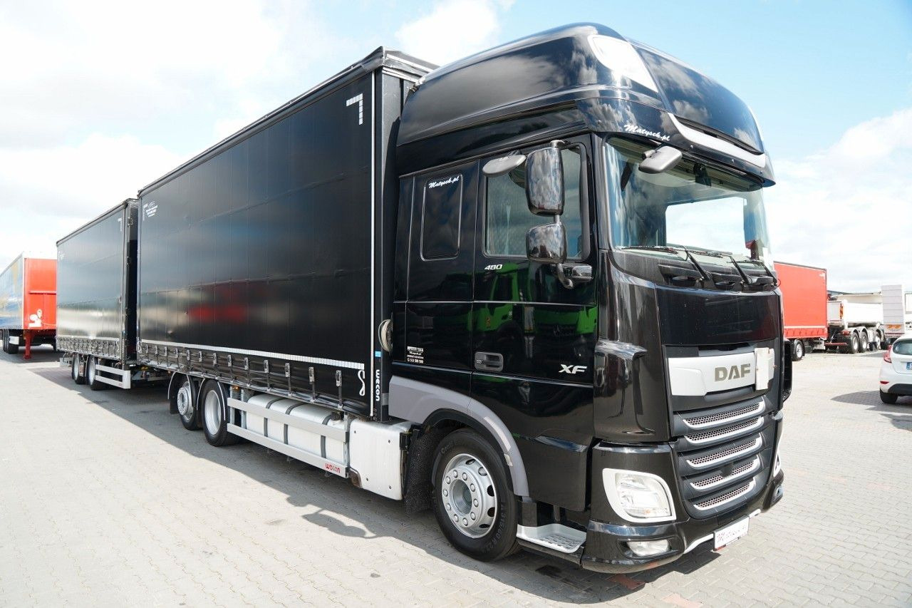 DAF XF 480 / I PARK-COOL / ZESTAW TANDEM / 120 M3 / - Curtain side truck: picture 5 DAF XF 480 / I PARK-COOL / ZESTAW TANDEM / 120 M3 / - Curtain side truck: picture 5