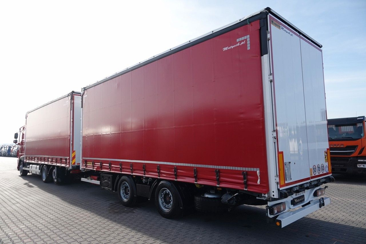 DAF XF 480 / ZESTAW TANDEM / 120 M3 / PRZEJAZDOWY / - Curtain side truck: picture 3 DAF XF 480 / ZESTAW TANDEM / 120 M3 / PRZEJAZDOWY / - Curtain side truck: picture 3