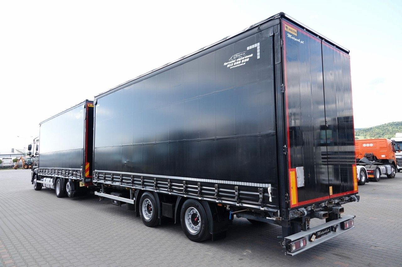 DAF XF 480 / ZESTAW TANDEM / 120 M3 / PRZEJAZDOWY / - Curtain side truck: picture 2 DAF XF 480 / ZESTAW TANDEM / 120 M3 / PRZEJAZDOWY / - Curtain side truck: picture 2