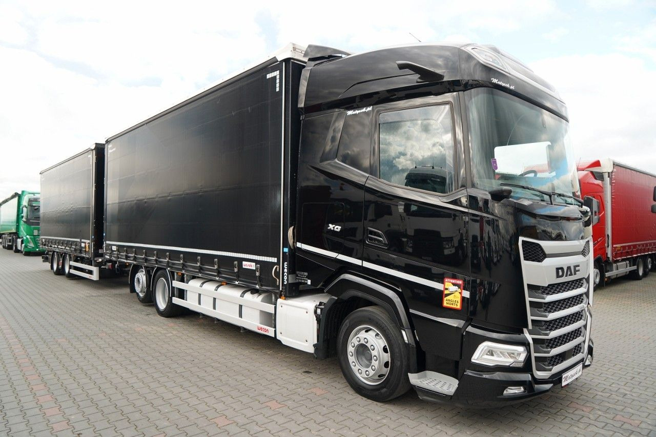 DAF XG 480 / ZESTAW TANDEM / 120 M3 / PRZEJAZDOWY / - Curtain side truck: picture 4 DAF XG 480 / ZESTAW TANDEM / 120 M3 / PRZEJAZDOWY / - Curtain side truck: picture 4
