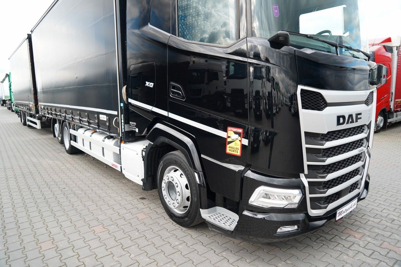 DAF XG 480 / ZESTAW TANDEM / 120 M3 / PRZEJAZDOWY / - Curtain side truck: picture 5 DAF XG 480 / ZESTAW TANDEM / 120 M3 / PRZEJAZDOWY / - Curtain side truck: picture 5