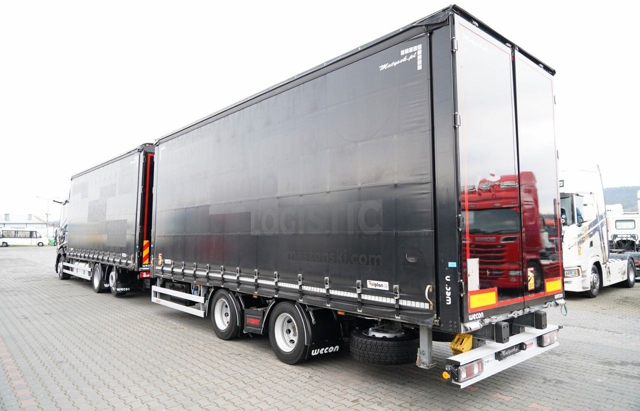 DAF XG 480 / ZESTAW TANDEM / 120 M3 / PRZEJAZDOWY / - Curtain side truck: picture 2 DAF XG 480 / ZESTAW TANDEM / 120 M3 / PRZEJAZDOWY / - Curtain side truck: picture 2