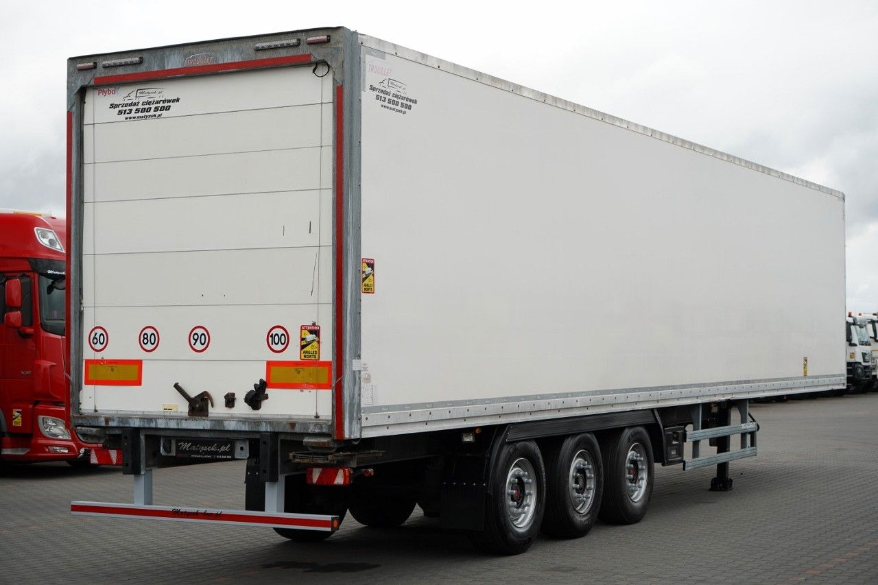 Frühauf  TROUILLET / KONTENER / KOFFER / DWIE OSIE PODNO - Refrigerator semi-trailer: picture 3 Frühauf  TROUILLET / KONTENER / KOFFER / DWIE OSIE PODNO - Refrigerator semi-trailer: picture 3