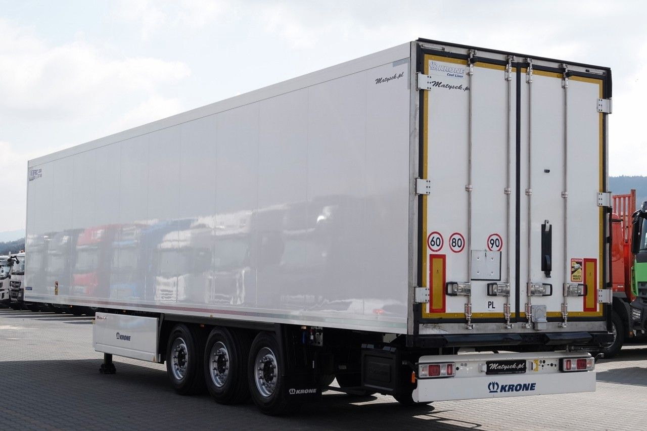 Krone CHŁODNIA / CARRIER VECTOR 1550 / DOPPELSTOCK / - Refrigerator semi-trailer: picture 3 Krone CHŁODNIA / CARRIER VECTOR 1550 / DOPPELSTOCK / - Refrigerator semi-trailer: picture 3