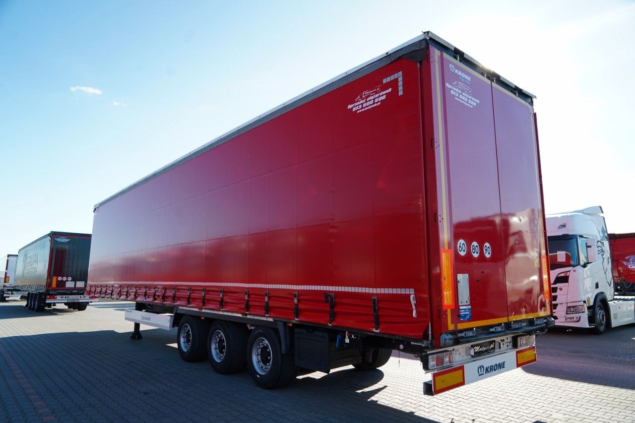 Krone FIRANKA / MEGA / 2018 / OŚ PODNOSZONA / LOW DECK - Curtainsider semi-trailer: picture 5 Krone FIRANKA / MEGA / 2018 / OŚ PODNOSZONA / LOW DECK - Curtainsider semi-trailer: picture 5