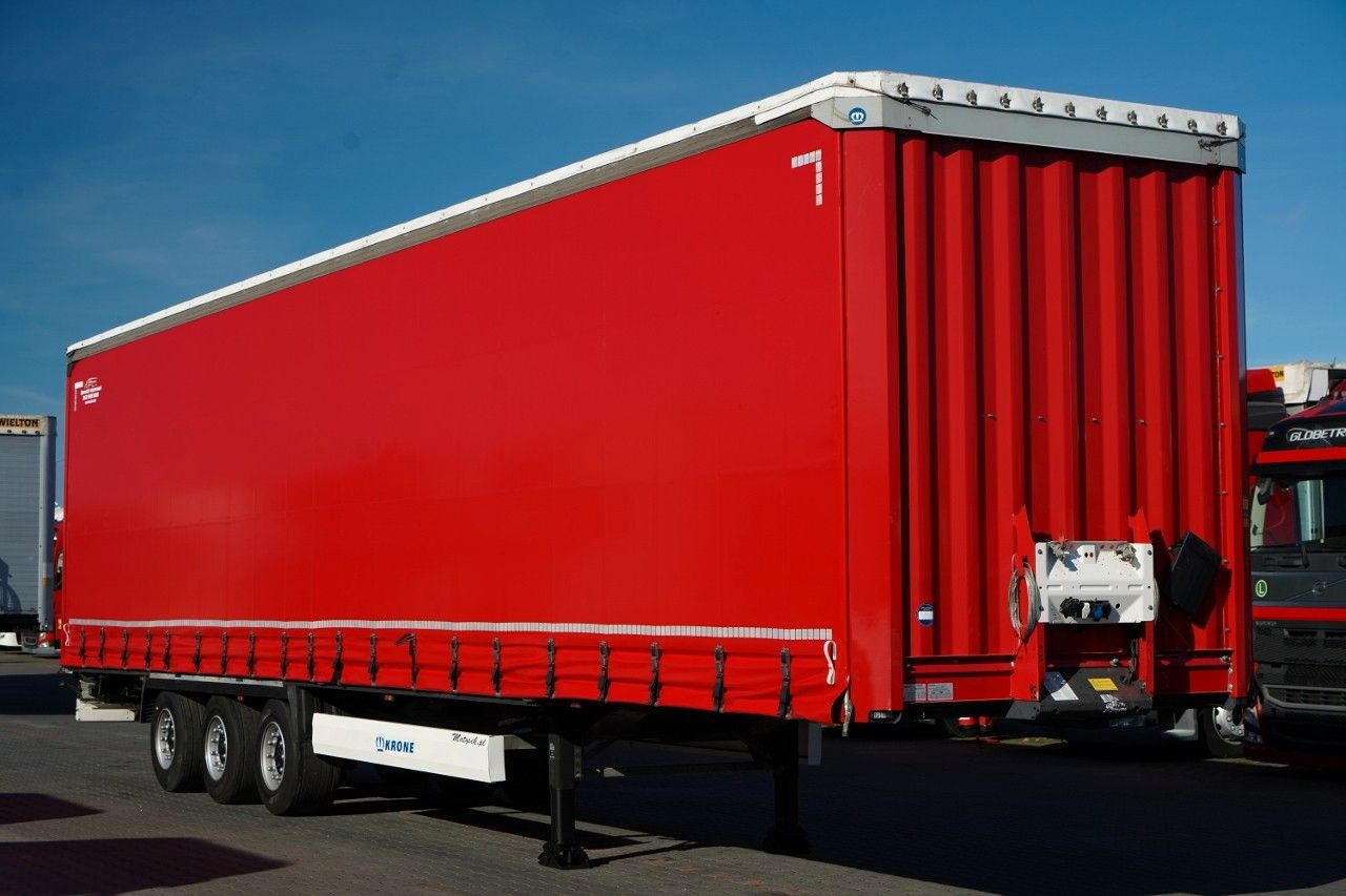 Krone FIRANKA / MEGA / 2018 / OŚ PODNOSZONA / LOW DECK - Curtainsider semi-trailer: picture 1 Krone FIRANKA / MEGA / 2018 / OŚ PODNOSZONA / LOW DECK - Curtainsider semi-trailer: picture 1