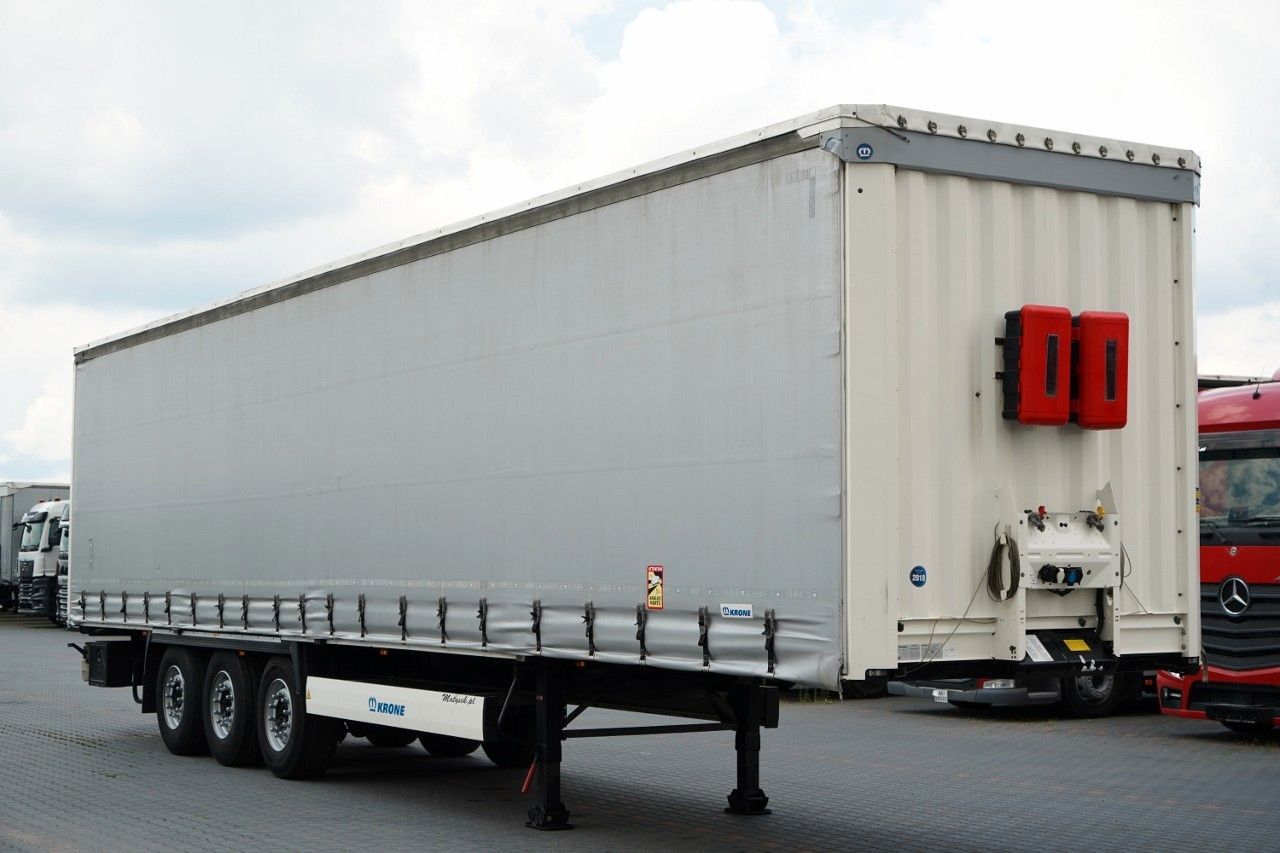 Krone FIRANKA / STANDARD / OŚ PODNOSZONA / OSIE KRONE/ - Curtainsider semi-trailer: picture 1 Krone FIRANKA / STANDARD / OŚ PODNOSZONA / OSIE KRONE/ - Curtainsider semi-trailer: picture 1