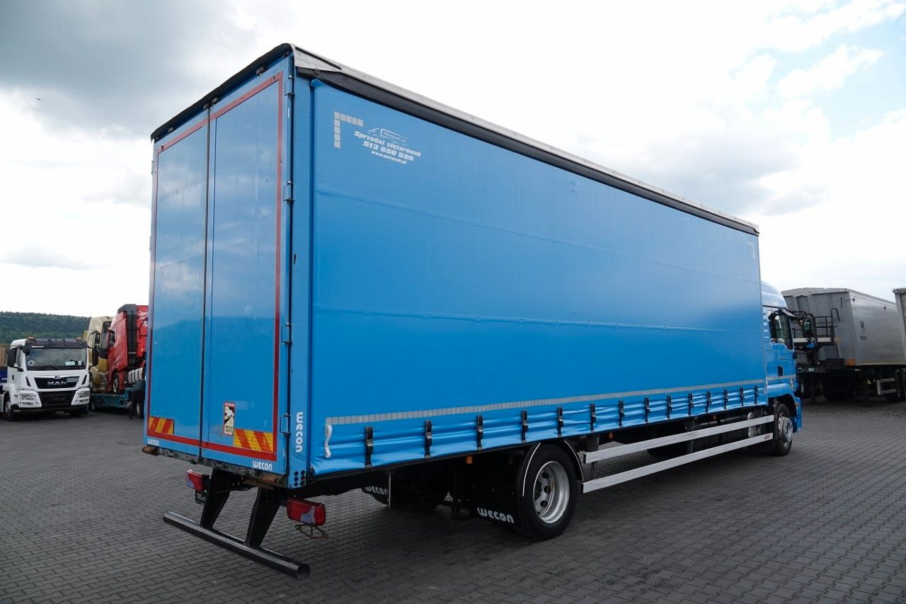 MAN TGM 18.290 / 6x2 / FIRANKA - 8,9 m / SOLÓWKA / - Curtain side truck: picture 3 MAN TGM 18.290 / 6x2 / FIRANKA - 8,9 m / SOLÓWKA / - Curtain side truck: picture 3