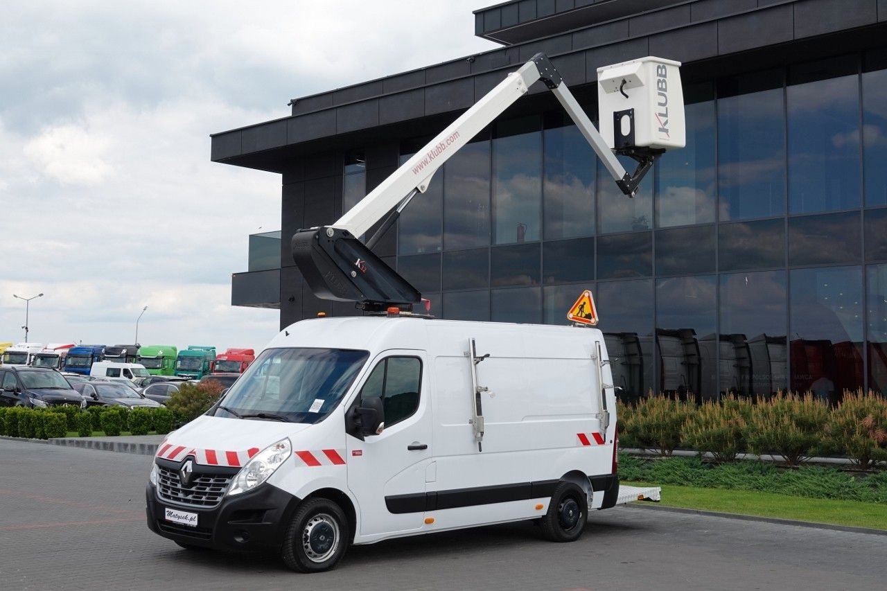 Renault MASTER / PODNOŚNIK KOSZOWY Renault MASTER / PODNOŚNIK KOSZOWY - Truck with aerial platform: picture 3 Renault MASTER / PODNOŚNIK KOSZOWY Renault MASTER / PODNOŚNIK KOSZOWY - Truck with aerial platform: picture 3