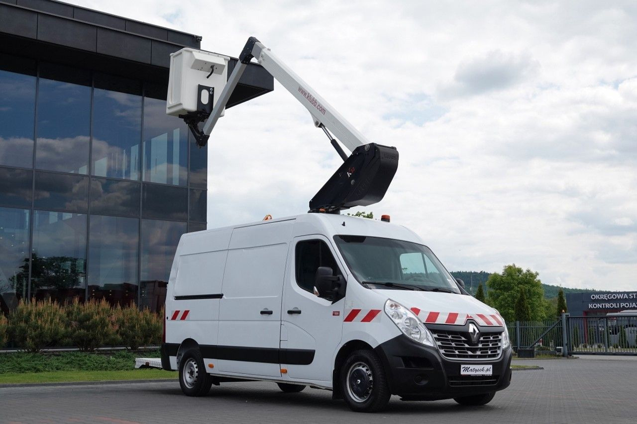 Renault MASTER / PODNOŚNIK KOSZOWY Renault MASTER / PODNOŚNIK KOSZOWY - Truck with aerial platform: picture 2 Renault MASTER / PODNOŚNIK KOSZOWY Renault MASTER / PODNOŚNIK KOSZOWY - Truck with aerial platform: picture 2