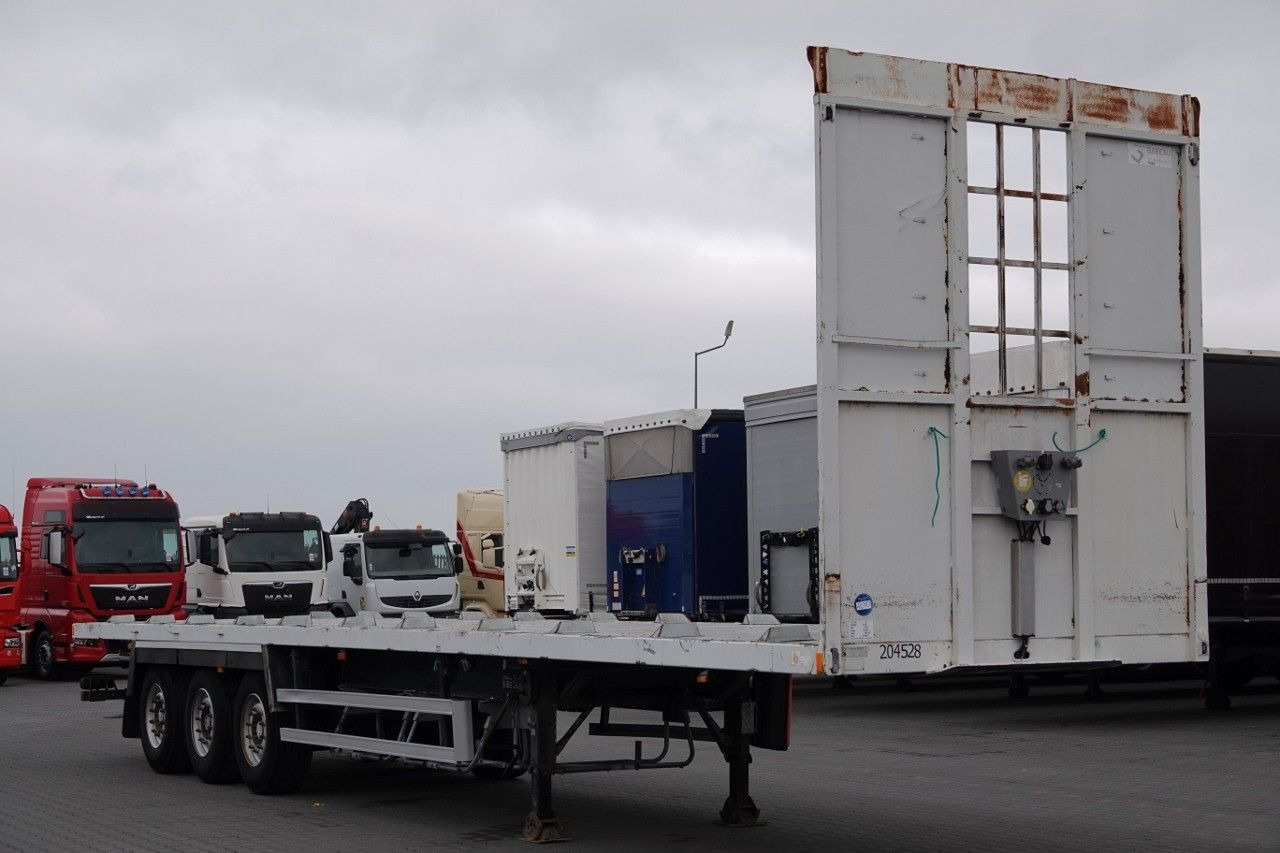 Samro NACZEPA PLATFORMA / MOCNA PODŁOGA / OSIE SAF - Dropside/ Flatbed semi-trailer: picture 1 Samro NACZEPA PLATFORMA / MOCNA PODŁOGA / OSIE SAF - Dropside/ Flatbed semi-trailer: picture 1