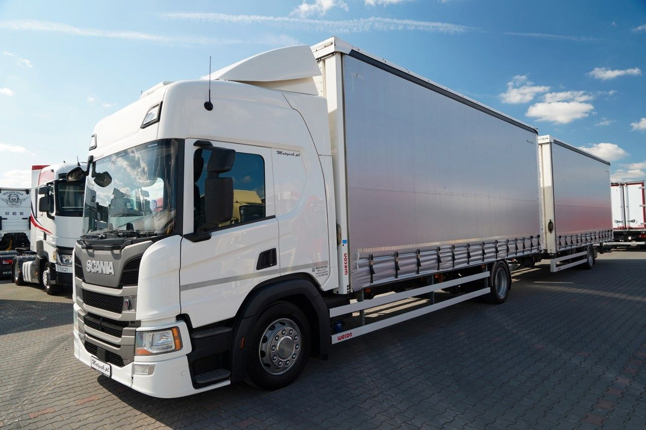 Scania P 280 / TANDEM / 4X2 / MEGA / I-PARK COOL / PRZ - Curtain side truck: picture 4 Scania P 280 / TANDEM / 4X2 / MEGA / I-PARK COOL / PRZ - Curtain side truck: picture 4