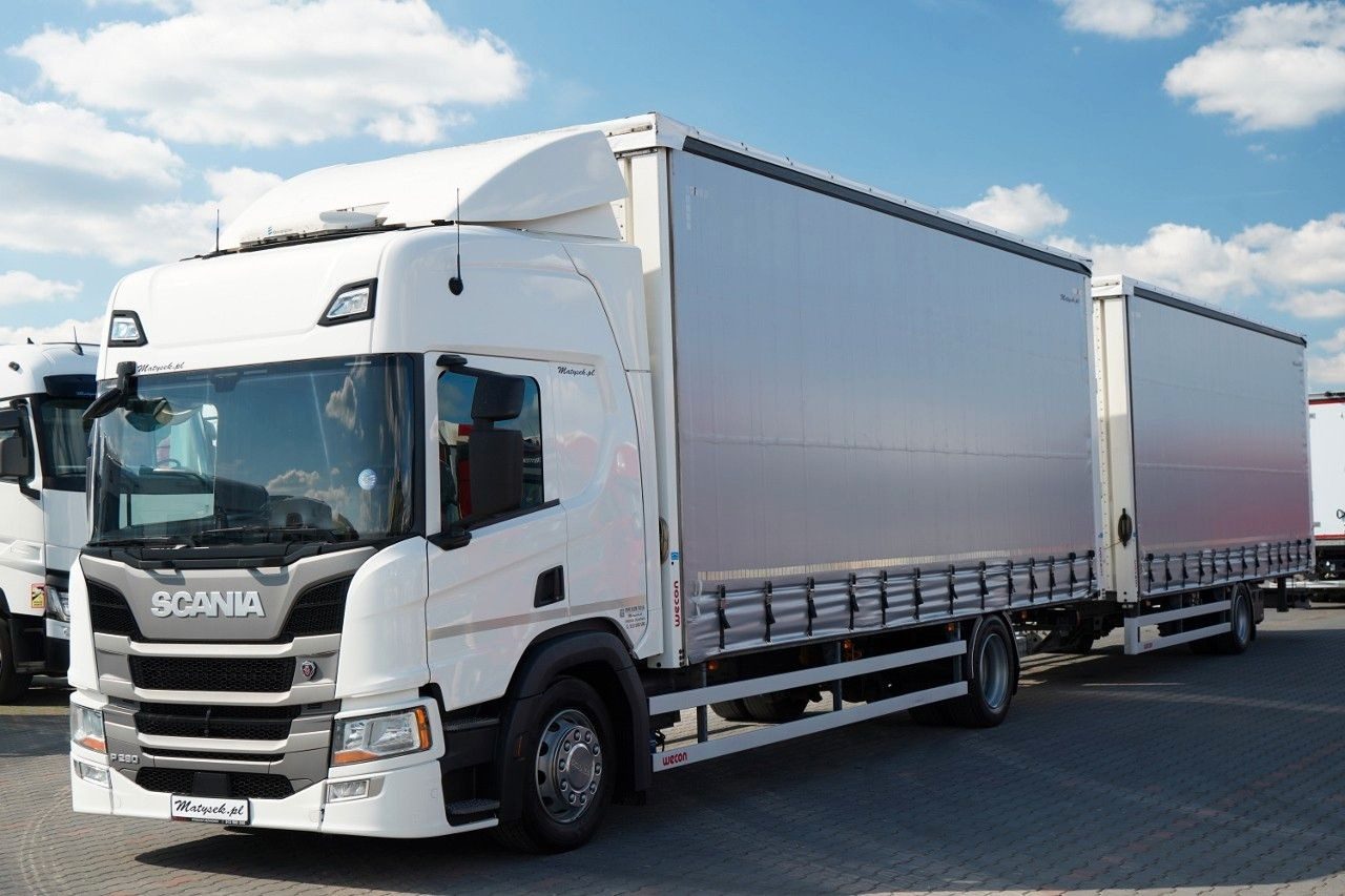 Scania P 280 / TANDEM / 4X2 / MEGA / I-PARK COOL / PRZ - Curtain side truck: picture 3 Scania P 280 / TANDEM / 4X2 / MEGA / I-PARK COOL / PRZ - Curtain side truck: picture 3