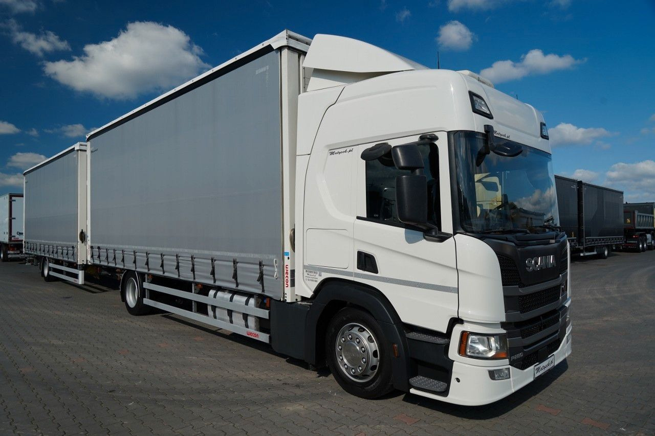 Scania P 280 / TANDEM / 4X2 / MEGA / I-PARK COOL / PRZ - Curtain side truck: picture 2 Scania P 280 / TANDEM / 4X2 / MEGA / I-PARK COOL / PRZ - Curtain side truck: picture 2