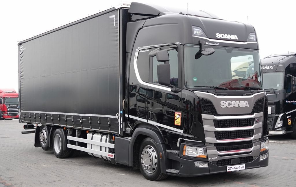 Scania R 410 / 6x2 / FIRANKA - 7,8 m / SOLÓWKA / PODNOS - Curtain side truck: picture 4 Scania R 410 / 6x2 / FIRANKA - 7,8 m / SOLÓWKA / PODNOS - Curtain side truck: picture 4