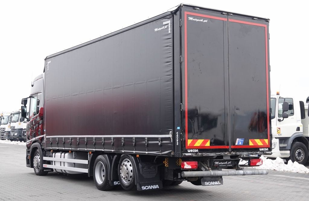 Scania R 410 / 6x2 / FIRANKA - 7,8 m / SOLÓWKA / PODNOS - Curtain side truck: picture 2 Scania R 410 / 6x2 / FIRANKA - 7,8 m / SOLÓWKA / PODNOS - Curtain side truck: picture 2