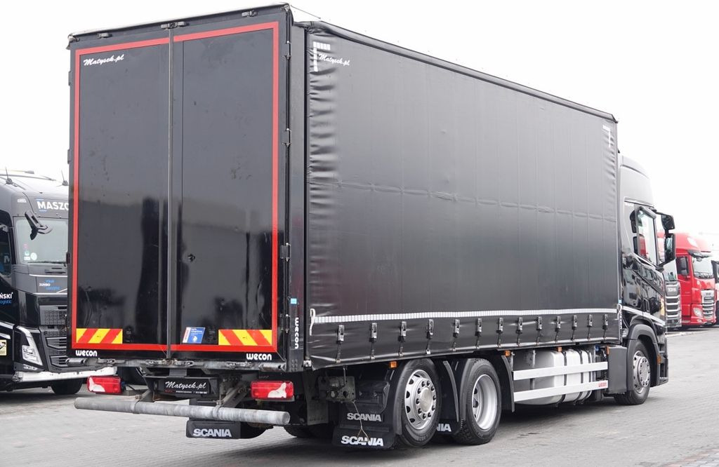 Scania R 410 / 6x2 / FIRANKA - 7,8 m / SOLÓWKA / PODNOS - Curtain side truck: picture 3 Scania R 410 / 6x2 / FIRANKA - 7,8 m / SOLÓWKA / PODNOS - Curtain side truck: picture 3