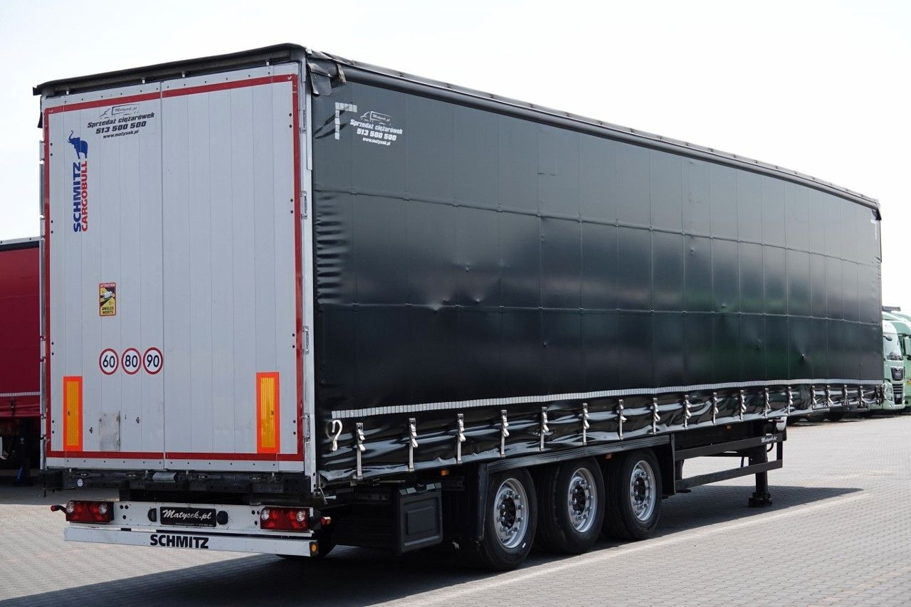 Schmitz Cargobull FIRANKA / VARIOS / 385/55 R22,5 / DACH PODNOSZO - Curtainsider semi-trailer: picture 4 Schmitz Cargobull FIRANKA / VARIOS / 385/55 R22,5 / DACH PODNOSZO - Curtainsider semi-trailer: picture 4