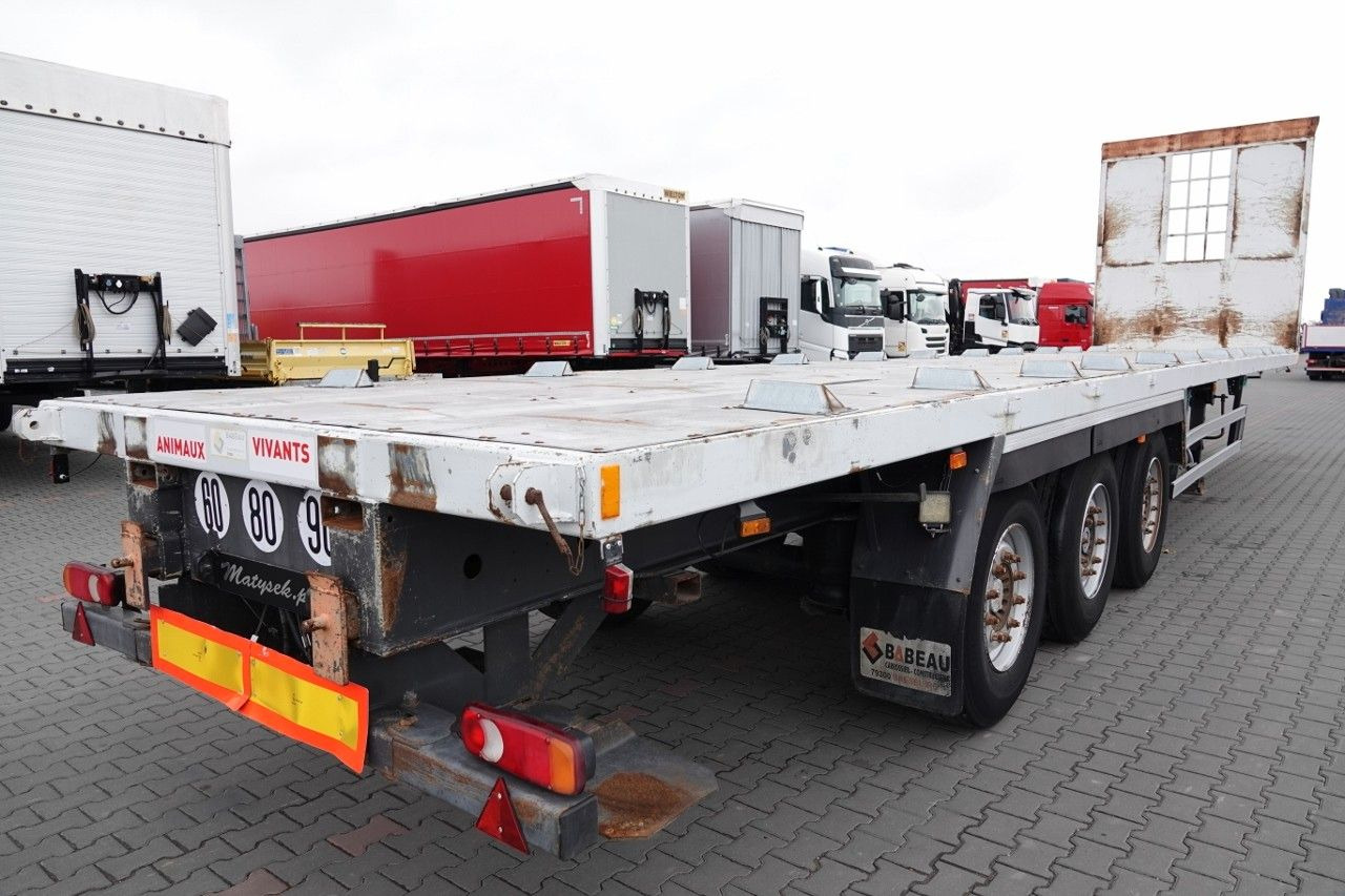New Dropside/ Flatbed semi-trailer Schmitz Cargobull NACZEPA PLATFORMA / MOCNA PODŁOGA / OSIE SAF: picture 12