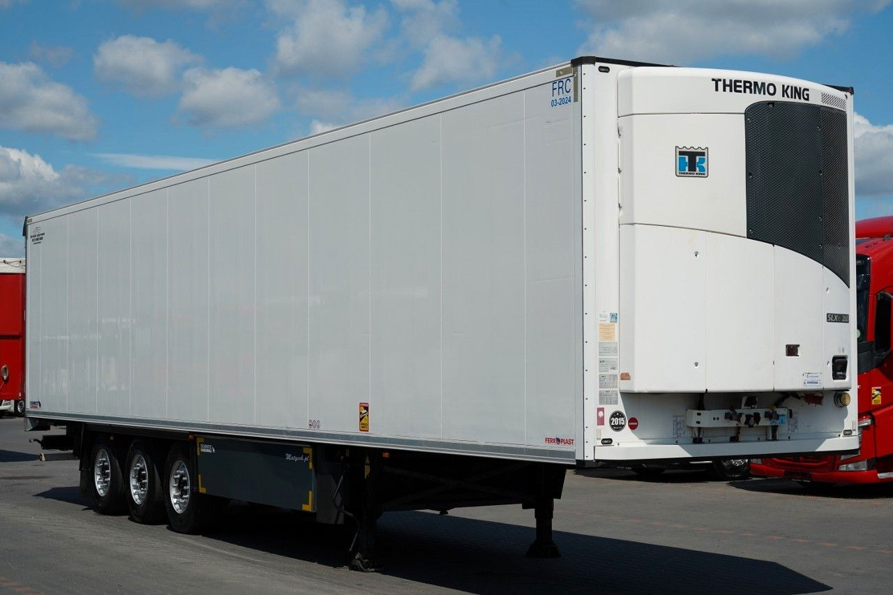 Schmitz Cargobull REFRIDGERATOR / THERMO KING SLX 200/PALLET BOX/ Schmitz Cargobull REFRIDGERATOR / THERMO KING SLX 200/PALLET BOX/ - Refrigerator semi-trailer: picture 1 Schmitz Cargobull REFRIDGERATOR / THERMO KING SLX 200/PALLET BOX/ Schmitz Cargobull REFRIDGERATOR / THERMO KING SLX 200/PALLET BOX/ - Refrigerator semi-trailer: picture 1