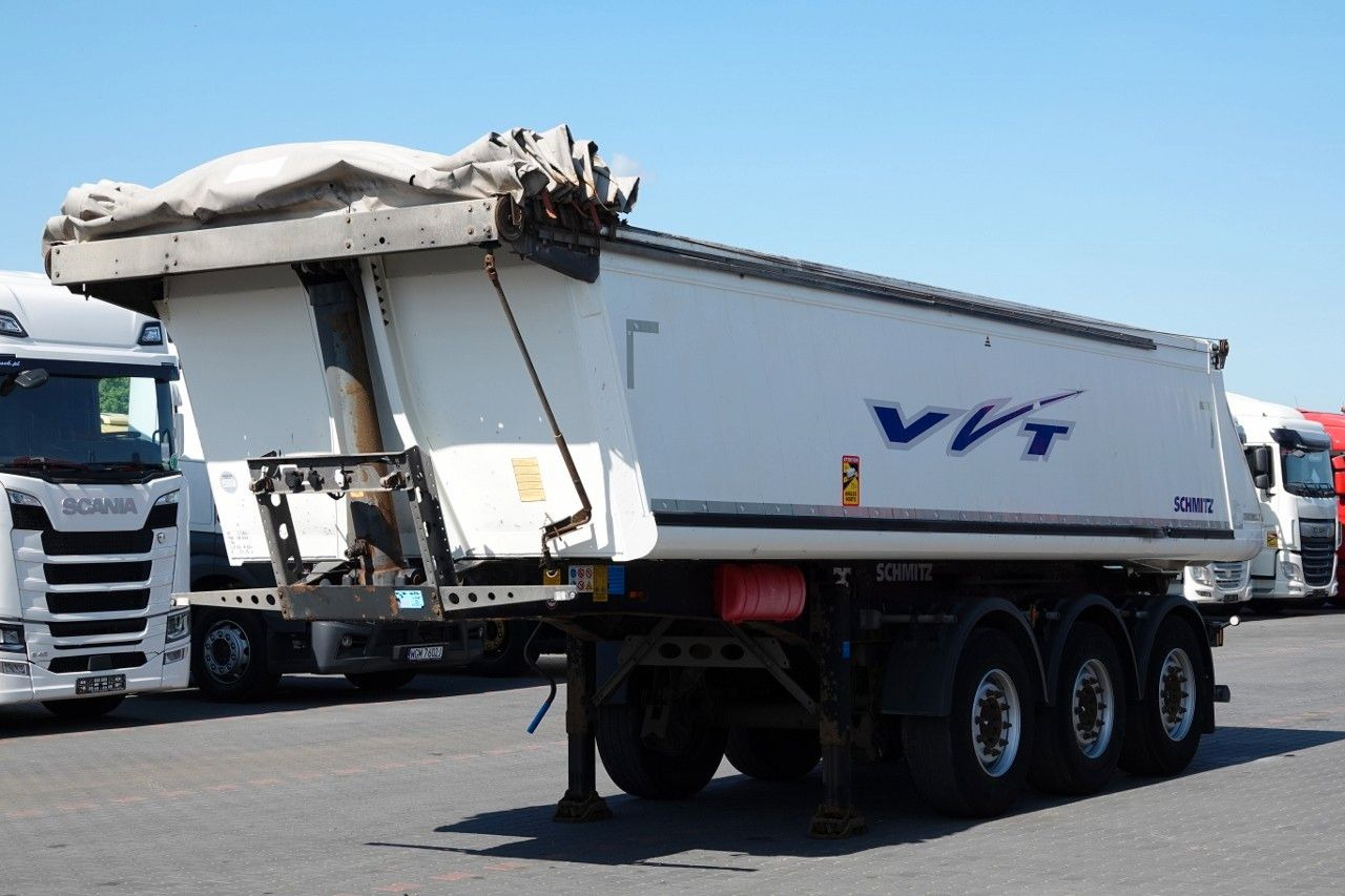 Schmitz Cargobull WYWROTKA / 24 m3 / ALUMINIOWA / OŚ PODNOSZONA - Tipper semi-trailer: picture 3 Schmitz Cargobull WYWROTKA / 24 m3 / ALUMINIOWA / OŚ PODNOSZONA - Tipper semi-trailer: picture 3