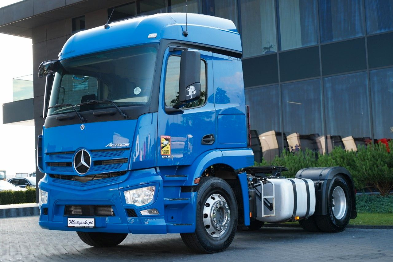 Mercedes-Benz ACTROS 1843 / PEŁNY ADR / ALUFELGI / EURO 6 / PO - Tractor truck: picture 1 Mercedes-Benz ACTROS 1843 / PEŁNY ADR / ALUFELGI / EURO 6 / PO - Tractor truck: picture 1
