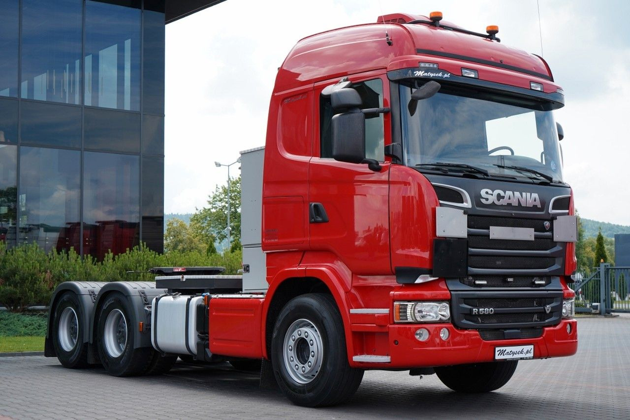 Scania R 580 / V8 / 6x4 / DMC: 150.000 KG / RETARDER / - Tractor truck: picture 2 Scania R 580 / V8 / 6x4 / DMC: 150.000 KG / RETARDER / - Tractor truck: picture 2