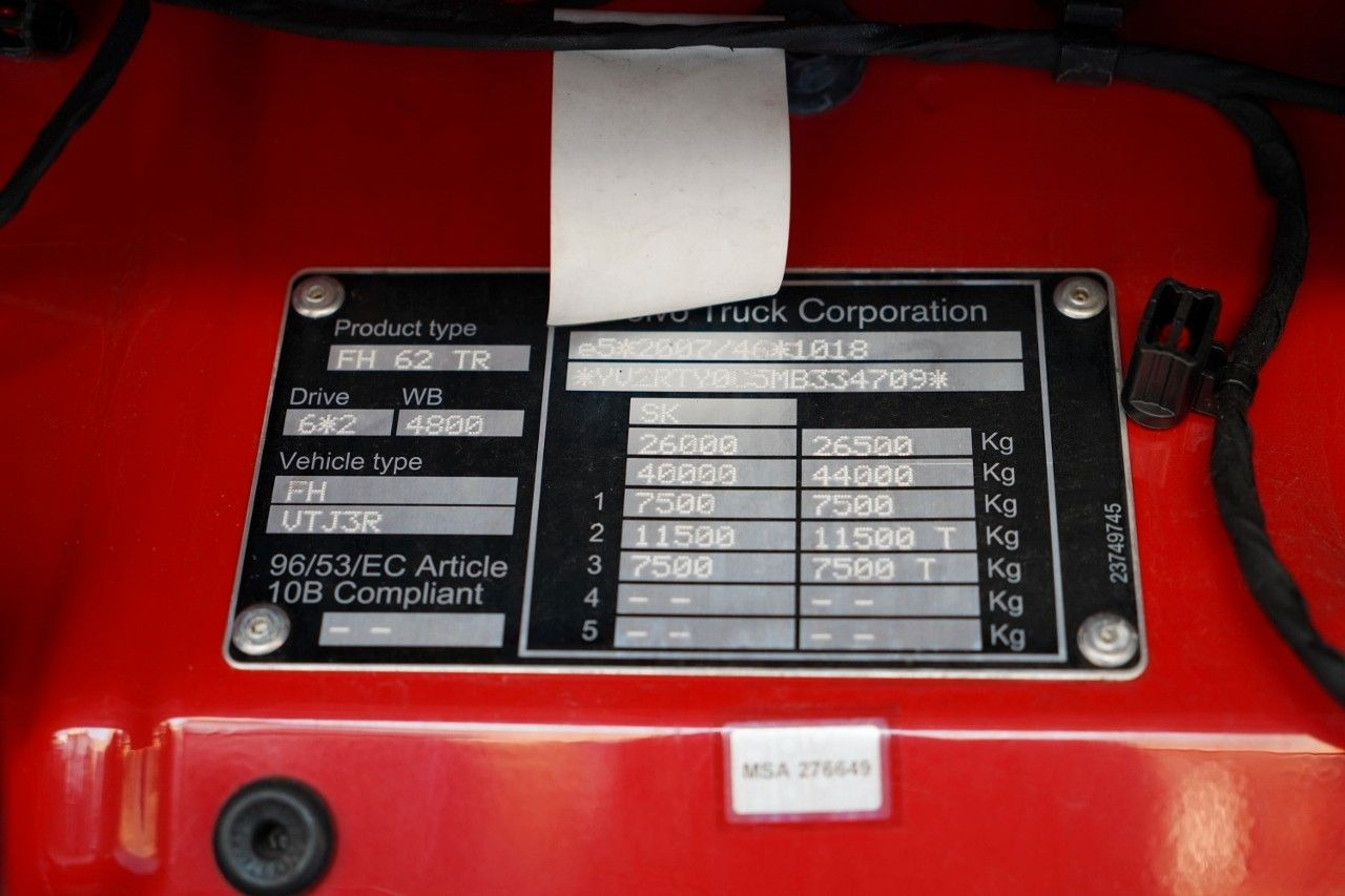 Curtain side truck Volvo FH 460 / FIRANKA / 6x2 / PODNOSZONY DACH / I-PAR: picture 18 Curtain side truck Volvo FH 460 / FIRANKA / 6x2 / PODNOSZONY DACH / I-PAR: picture 18