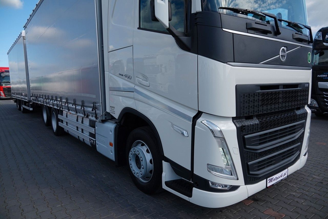 Volvo FH 460 / ZESTAW TANDEM / 120 M3 / CAŁY NA PODUS - Curtain side truck: picture 5 Volvo FH 460 / ZESTAW TANDEM / 120 M3 / CAŁY NA PODUS - Curtain side truck: picture 5