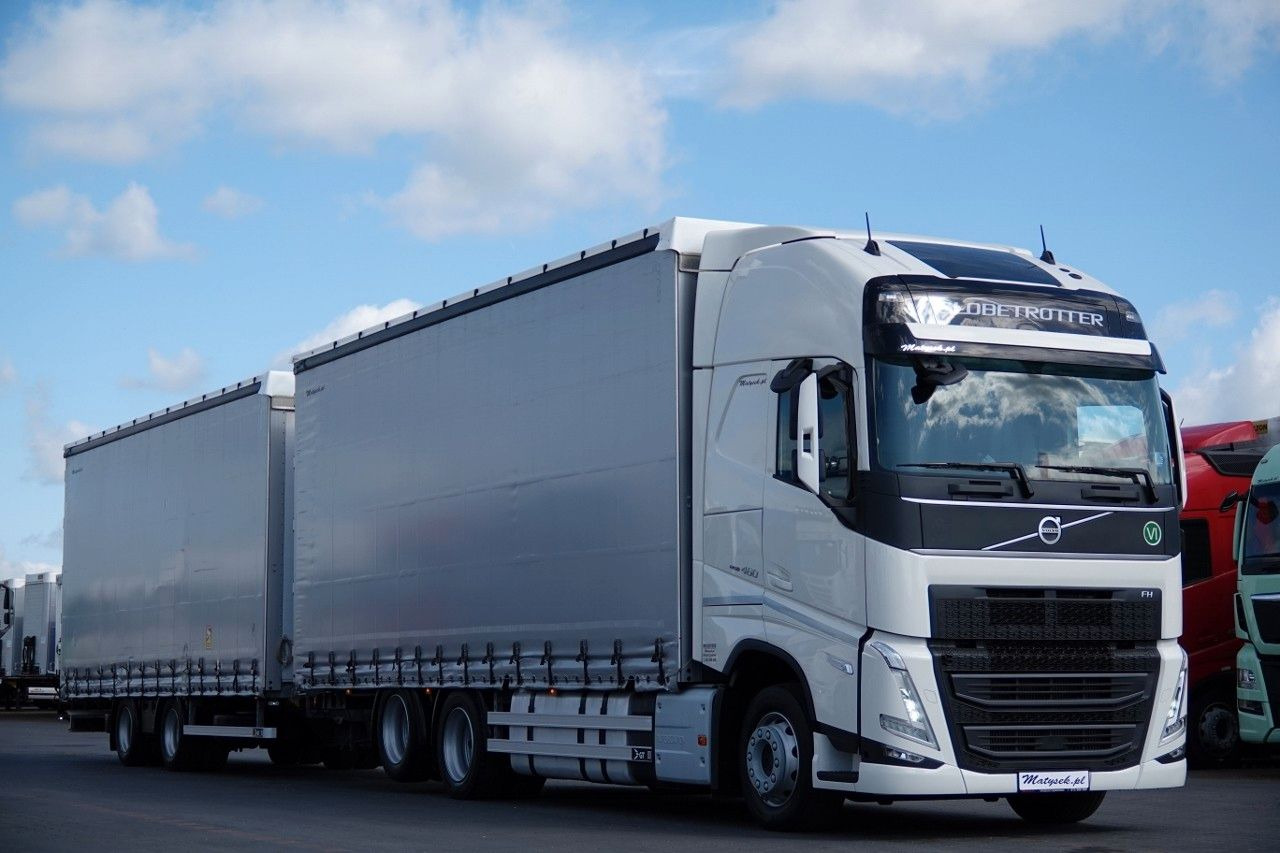 Volvo FH 460 / ZESTAW TANDEM / 120 M3 / CAŁY NA PODUS - Curtain side truck: picture 4 Volvo FH 460 / ZESTAW TANDEM / 120 M3 / CAŁY NA PODUS - Curtain side truck: picture 4