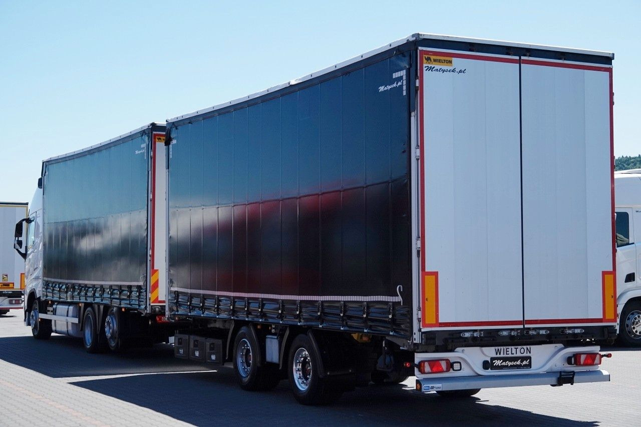 Volvo FH 460 / ZESTAW TANDEM / 120 M3 / FULL AIRMATIC - Curtain side truck: picture 3 Volvo FH 460 / ZESTAW TANDEM / 120 M3 / FULL AIRMATIC - Curtain side truck: picture 3