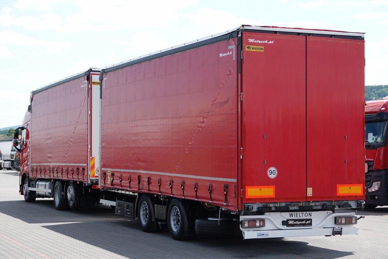 Volvo FH 460 / ZESTAW TANDEM 120 M3 / I-PARK COOL - Curtain side truck: picture 3 Volvo FH 460 / ZESTAW TANDEM 120 M3 / I-PARK COOL - Curtain side truck: picture 3