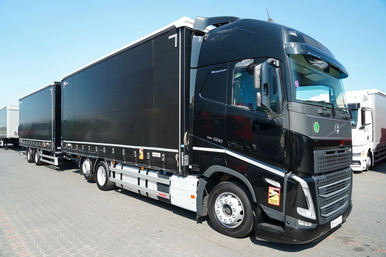 Volvo FH 500 / I-SAVE / XL / ZESTAW TANDEM PRZEJAZDOWY - Curtain side truck: picture 5 Volvo FH 500 / I-SAVE / XL / ZESTAW TANDEM PRZEJAZDOWY - Curtain side truck: picture 5
