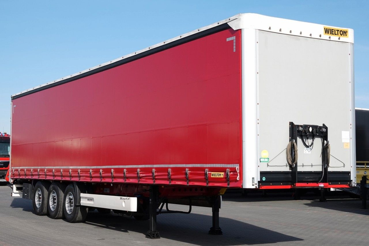 Wielton FIRANKA STANDARD / MULDA DO STALI / OŚ PODNOSZON - Curtainsider semi-trailer: picture 1 Wielton FIRANKA STANDARD / MULDA DO STALI / OŚ PODNOSZON - Curtainsider semi-trailer: picture 1