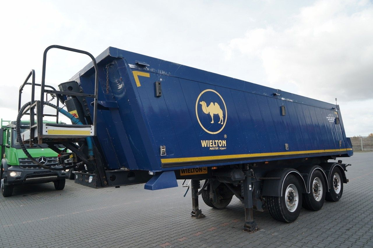 Wielton WYWROTKA / 24 M3 / ALUMINIOWA / OŚ PODNOSZONA / - Tipper semi-trailer: picture 2 Wielton WYWROTKA / 24 M3 / ALUMINIOWA / OŚ PODNOSZONA / - Tipper semi-trailer: picture 2