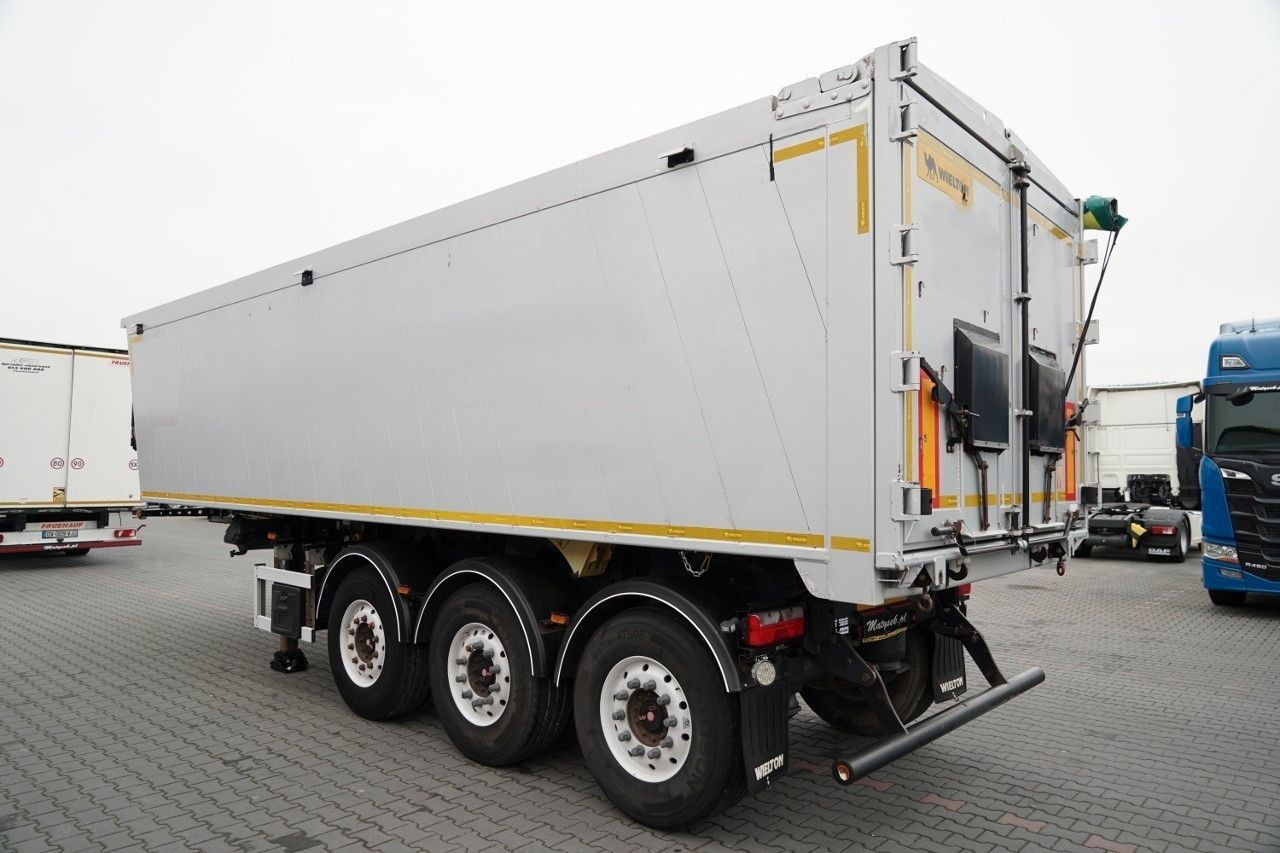Wielton WYWROTKA / 41 M3 / ALUMINIOWA / 2x OŚ PODNOSZON - Tipper semi-trailer: picture 3 Wielton WYWROTKA / 41 M3 / ALUMINIOWA / 2x OŚ PODNOSZON - Tipper semi-trailer: picture 3