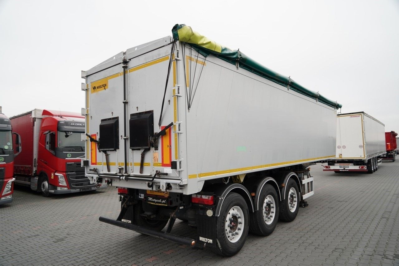 Wielton WYWROTKA / 41 M3 / ALUMINIOWA / 2x OŚ PODNOSZON - Tipper semi-trailer: picture 5 Wielton WYWROTKA / 41 M3 / ALUMINIOWA / 2x OŚ PODNOSZON - Tipper semi-trailer: picture 5