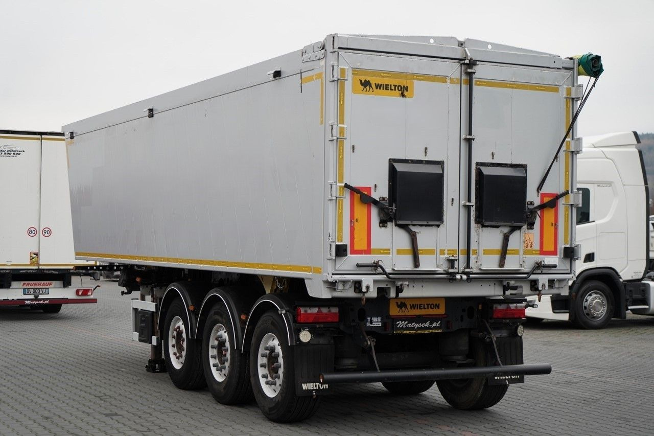 Wielton WYWROTKA / 41 M3 / ALUMINIOWA / 2x OŚ PODNOSZON - Tipper semi-trailer: picture 4 Wielton WYWROTKA / 41 M3 / ALUMINIOWA / 2x OŚ PODNOSZON - Tipper semi-trailer: picture 4