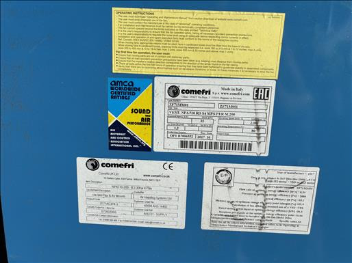 Food processing equipment Comefri NPA710200IE3 Centrifugal fan: picture 6 Food processing equipment Comefri NPA710200IE3 Centrifugal fan: picture 6