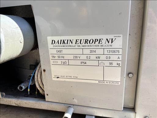 Daikin EWAQ040BAWHBH Water chiller - Food processing equipment: picture 5 Daikin EWAQ040BAWHBH Water chiller - Food processing equipment: picture 5