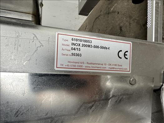 Hovmand INOX 200M3 Lifter - Food processing equipment: picture 5 Hovmand INOX 200M3 Lifter - Food processing equipment: picture 5