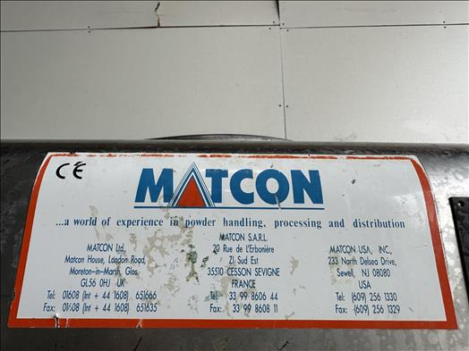 Matcon IBC discharge station - Food processing equipment: picture 5 Matcon IBC discharge station - Food processing equipment: picture 5