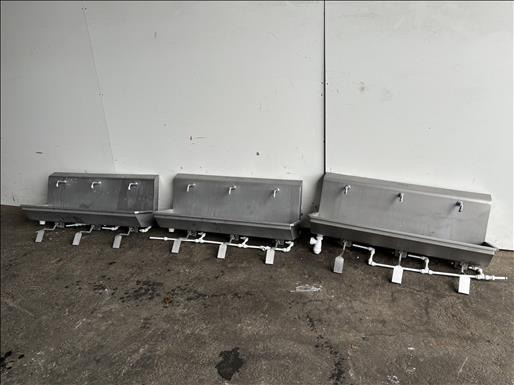 Protech Three station sink - Food processing equipment: picture 1 Protech Three station sink - Food processing equipment: picture 1