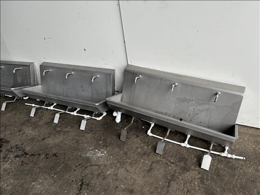 Protech Three station sink - Food processing equipment: picture 3 Protech Three station sink - Food processing equipment: picture 3