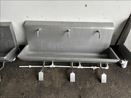 Protech Three station sink - Food processing equipment: picture 2 Protech Three station sink - Food processing equipment: picture 2