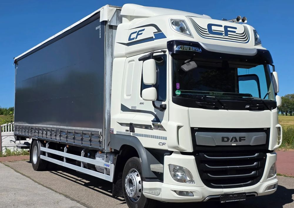 DAF CF290 / CF320 / FIRANKA / WINDA DHOLLANDIA / E6/ JEDEN WŁAŚCICIEL / SPROWADZONY / 22PALETY / 2019/ PODNOSZONY DACH / JAK NOWY - Curtain side truck: picture 1 DAF CF290 / CF320 / FIRANKA / WINDA DHOLLANDIA / E6/ JEDEN WŁAŚCICIEL / SPROWADZONY / 22PALETY / 2019/ PODNOSZONY DACH / JAK NOWY - Curtain side truck: picture 1