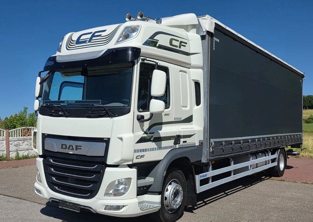 DAF CF290 / CF320 / FIRANKA / WINDA DHOLLANDIA / E6/ JEDEN WŁAŚCICIEL / SPROWADZONY / 22PALETY / 2019/ PODNOSZONY DACH / JAK NOWY - Curtain side truck: picture 2 DAF CF290 / CF320 / FIRANKA / WINDA DHOLLANDIA / E6/ JEDEN WŁAŚCICIEL / SPROWADZONY / 22PALETY / 2019/ PODNOSZONY DACH / JAK NOWY - Curtain side truck: picture 2