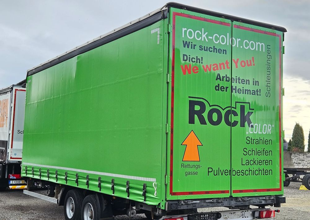 Fliegl PRZYCZEPA CIĘŻAROWA / TANDEM / 2 OSIE / 18 PALET / GÓRNY REGULOWANY SPRZĘG / 10500DMC / 7 TON ŁADOWNOŚĆ - Curtainsider trailer: picture 4 Fliegl PRZYCZEPA CIĘŻAROWA / TANDEM / 2 OSIE / 18 PALET / GÓRNY REGULOWANY SPRZĘG / 10500DMC / 7 TON ŁADOWNOŚĆ - Curtainsider trailer: picture 4