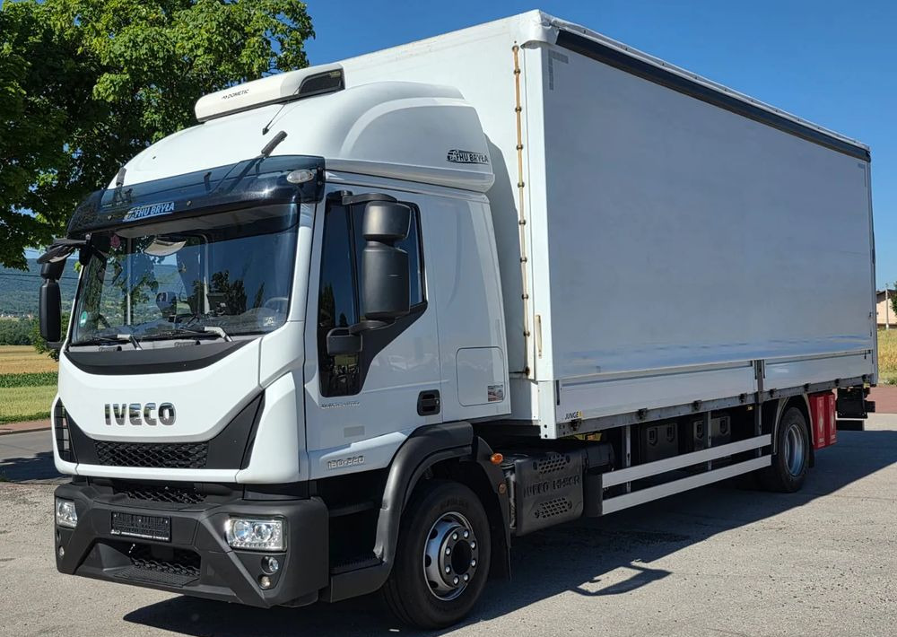 Iveco EUROCARGO 160E320/FIRANKA/WINDA/AUTOMAT/NISKI PRZEBIEG/E6/SPROWADZONY/PIERWSZY WŁAŚCICIEL - Curtain side truck: picture 1 Iveco EUROCARGO 160E320/FIRANKA/WINDA/AUTOMAT/NISKI PRZEBIEG/E6/SPROWADZONY/PIERWSZY WŁAŚCICIEL - Curtain side truck: picture 1