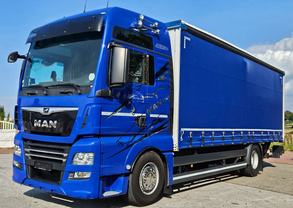 MAN TGX 18.430 / FIRANKA / WINDA / KLIMA POSTOJOWA / 300TYŚ PRZEBIEG / 2020 /E6 / KLIMA POSTOJOWA / SPROWADZONY / JAK NOWY / AUTOMAT - Curtain side truck: picture 1 MAN TGX 18.430 / FIRANKA / WINDA / KLIMA POSTOJOWA / 300TYŚ PRZEBIEG / 2020 /E6 / KLIMA POSTOJOWA / SPROWADZONY / JAK NOWY / AUTOMAT - Curtain side truck: picture 1